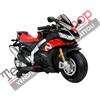 Moto Elettrica per Bambini Aprilia Racing RSV4 Small 12V -Nero