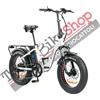 Bicicletta Elettrica Pieghevole Z-Tech ZT-89-C Folding Etna 2.0 250W(500W) 48V 13Ah con Display-Bianco