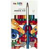 CARIOCA Matita colorata Color Pencil 4.0 - mina 4 mm - colori assortiti - Carioca Plus - conf. 12 pezzi (unità vendita 1 pz.)