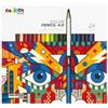 CARIOCA Matita colorata Color Pencil 4.0 - mina 4 mm - colori assortiti - Carioca Plus - conf. 24 pezzi (unità vendita 1 pz.)