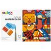 CARIOCA Pastiglia acquerello - ø 18 mm x 10 mm - colori assortiti - Carioca Plus - conf. 12 pezzi (unità vendita 1 pz.)