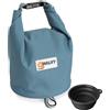Camon Cam Walky Food&Drink Bag Porta Crocchette con Ciotola Pieghevole - Small - Camon - Cam Walky Food&Drink Bag Porta Crocchette con Ciotola Pieghevole - Small - Borsa
