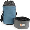 Camon Cam Walky Food&Drink Bag Porta Crocchette con Ciotola Pieghevole - Large - Camon - Cam Walky Food&Drink Bag Porta Crocchette con Ciotola Pieghevole - Large - Borsa