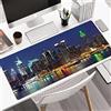 ORTHODRYL Tappetino Mouse Gaming, Grande Mouse Pad XXL Confortevole 800x400mm,York, NYC Skyline di Midtown nei grattacieli serali In,Lavabile, Antiscivolo Tappetino Scrivania Supporto per Computer, PC e Laptop