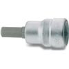Hazet 8801K-10 Inserto Chiave a Bussola per Giraviti, Oro, Attacco Quadro, Cavo, 10 mm 3/8 di Pollice