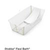 Stokke Bundle XL Vaschetta STOKKE® FLEXI BATH® XL + Riduttore Sandy Beige