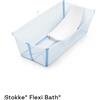 Stokke Bundle XL Vaschetta STOKKE® FLEXI BATH® XL + Riduttore Ocean Blue