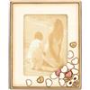 THUN - Cornice Portafoto con Cuori - Accessori per la Casa - Idea Regalo - Linea Hearts - Formato Grande - Ceramica e Vetro - 25 x 20,4 x 3 h cm