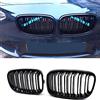 YIUBCZOQI F20 F21 Griglia Anteriore per BMW Serie 1 F20 F21 Griglia Paraurti Serie 1 Nera Griglie Radiatore 2011 2012 2013 2014