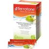 Schwabe Pharma Italia Ferrotone Apple Integratore a base di acqua ricca di ferro 28 sacchetti da 25 ml