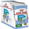 PUPPY Royal CANIN 12 BUSTINE da 85 Gr Mini Cibo Umido per Cuccioli Piccola Taglia