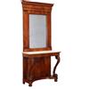 Consolle con Specchiera Restaurazione | Antiquariato Consolle Mobile