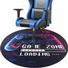 Capslpad Tappetino protettivo per pavimento da gaming, 120 x 120 cm, antiscivolo, per sedia da ufficio, per pavimenti in legno duro, per sala giochi, casa, ufficio, laminato, piastrelle