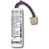 BATSÉCUR - Batteria di allarme BAT126 Compatibile con C126BAT-TRADIO Tecnoalarm - 3.6V 2.7Ah Li-SOCl2