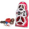 GK SOUND KIT CAVI SET PER FOCAL PK8 8 awg 8,3 mm² alimentazione per amplificatori altoparlanti auto fusibile 60 ampere, 1 kit