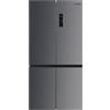 Cromberg HRH 4P 73 SX Frigorifero 4 Porte, Finiture Inox, Total No Frost, 522L, display esterno il soft touch, Classe Energetica E, Altezza 190cm, Larghezza 91cm, Profondità 69cm