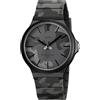 findtime Orologio da polso unisex analogico al quarzo, da uomo, minimalista, da donna, 5 ATM, impermeabile, semplice, classico, da uomo, donna, adolescente, sportivo, Camogrey, Bracciale