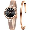 CIVO Orologio Donna Sottile Acciaio Inossidabile Minimalisti Impermeabile Classico Elegante Orologi Polso Analogici Ragazze da Donna