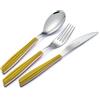 EME POSATERIE AETS18WA/13 Posate, Acciaio Inossidabile 18/0, Metacrilato, ABS