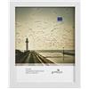 goldbuch - Cornice portafoto Tallinn in legno MDF, per foto singola, formato 20 x 25 cm, con supporto da appoggiare e da parete, colore: bianco