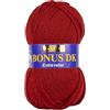 Sirdar Hayfield Bonus DK - Gomitolo doppio per lavoro a maglia, 100 g, colore: scarlatto (556)
