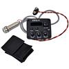 Alnicov Pickup per chitarra Modalità di sintonizzazione manuale automatica EQ Tuner Preamplificatore per chitarra Equalizzatore