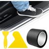 Nizirioo Protezione Paraurti Posteriore: Antigraffio per Auto, Camion, SUV - Adesivi Soglia e Decorazione Fai da Te (7CM x 5M)