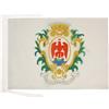 AZ FLAG Bandiera Città Di Nizza 45x30 cm - Bandierina Di Nice 30x45 cm Cordicelle