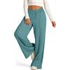 Generic Pantaloni Sportivi Donna Estivi Larghi Traspirante e Leggeri Pantaloni Larghi Donna Vita Alta Casual con Tasche Pantaloni Tuta Donna per Jogging Fitness Sport Yoga con Coulisse