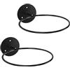 Pyuyan 2 Pezzi Supporto da Parete per Palloni, Porta Palloni da Muro Universale, Portapalle Sportivo in Metallo, Portapalle a Parete, Supporto per Pallone, per Pallacanestro, Calcio, Calcio, Pallavolo, Rugby
