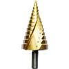 CEFEPH AACH439 - Punta per trapano a gradini professionale, 4-39 mm, HSS, per acciaio inox, metallo, legno, plastica, ecc.