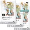 Castle Art Supplies Blocco da disegno per acquerelli, 12,7 x 20,3 cm, confezione da 3, 20 fogli ciascuno, robusta e resistente (300 g/m²/130 libbre) per tutte le tecniche, texture di qualità (5 x 8,