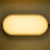 Damastoreitalia Universo Applique led da esterno a parete 18w ip65 lampada plafoniera muro giardino luce (18W - Luce calda 3000K)