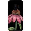 Nice Coneflower Costume Custodia per Galaxy S9 Fantastico Echinacea per gli amanti dei fiori e delle piante viola