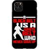 Arte marziale FH Custodia per iPhone 11 Pro Max A Black Belt Is A White Belt Who Never Gave Up --