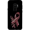 Myeloma Cancer Awareness Cancer Ribbons Custodia per Galaxy S9+ Multiplo Mieloma Consapevolezza Nastro Cancro Chemo Borgogna