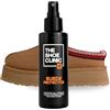 Shoe Clinic SC_Suede-Protector, Protezione per Scarpe Scamosciate Unisex-Adulto, Trasparente, 125ml / 4.2oz