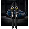SHIFENG Pellicola protettiva adesiva anti collisione per portiera auto, per MB Smart 450, 451, 453, Fortwo Forfour, confezione da 2, colore: nero