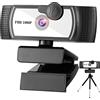 Saiyana AutoFocus1080P 4K Webcam Beauty 360 ° Live Vedio Stereo CMOS Sensor USB Camera per urlare Insegnamento Video Webcam Anti-Peep con Illuminazione Microfono