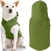 GOOBY Every Day - Gilet per Cani in Pile con Cappuccio, per Cani di Piccola Taglia, XS, Verde