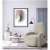Italian Bed Linen LESLIE Copripoltrona reclinabile elastico, Panna