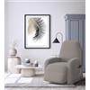 Italian Bed Linen LESLIE Copripoltrona reclinabile elastico, Tortora