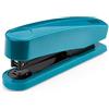 NOVUS Pinzatrice B2 Color ID 2.0 (capacità di spillatura 25 fogli, meccanismo di caricamento dall'alto, dispositivo in metallo con guaina in plastica, include 200 graffette), colore: petrolio