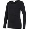 MAMALICIOUS MLCAMMA June L/S Jersey Top 2F A. Noos Maglia a Maniche Lunghe, Black, S Donna