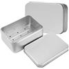 DIAONIAN 2Pcs Porta Sapone Solido,Porta Sapone da Viaggio,Porta Sapone Solido da Viaggio,Portasapone Con Griglia di Scolapiatti Estraibile,Portasapone in Metallo Alluminio,Senza Plastica,9.6 * 6.8 * 3cm