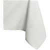AmeliaHome, tovaglia idrorepellente, design a effetto loto, Poliestere Ecru Empire 100x100 cm rund