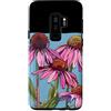 Nice Coneflower Costume Custodia per Galaxy S9+ Echinacee viola per gli appassionati di piante primaverili ed estive