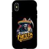 Eternal Fiesta Apparel Custodia per iPhone X/XS Divertente Tristo Mietitore Eternal Fiesta per Quesadillas Lover