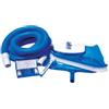 BLUE BAY KIT MANUTENZIONE PISCINA MK06WBX - Include Tubo Galleggiante Aspirafango Retino Spazzola Termometro Test Analisi