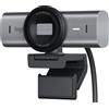 Logitech MX Brio 705 for Business webcam 8,5 MP 4096 x 2160 Pixel USB 3.2 Gen 1 (3.1 1) Alluminio, Nero [960-001530]